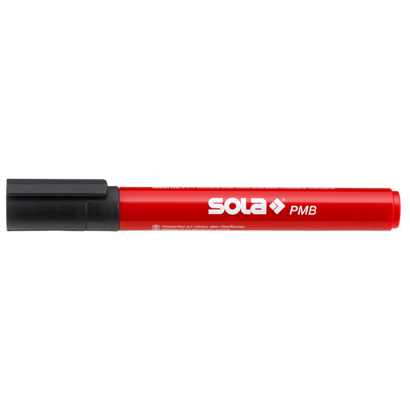 Set 40 markere permanente SOLA PMBR, 20 negre si 20 rosii pentru uz profesional