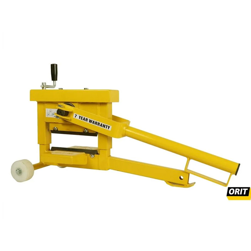 Ghilotina profesionala pentru taiat pavele tip ORIT 1500ES, 150x120 mm, reglaj cu o singura manivela