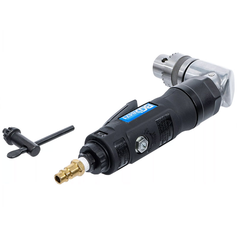 Masina de gaurit pneumatica unghiulara BGS, mandrina rapida max. 10 mm, 1800 rpm