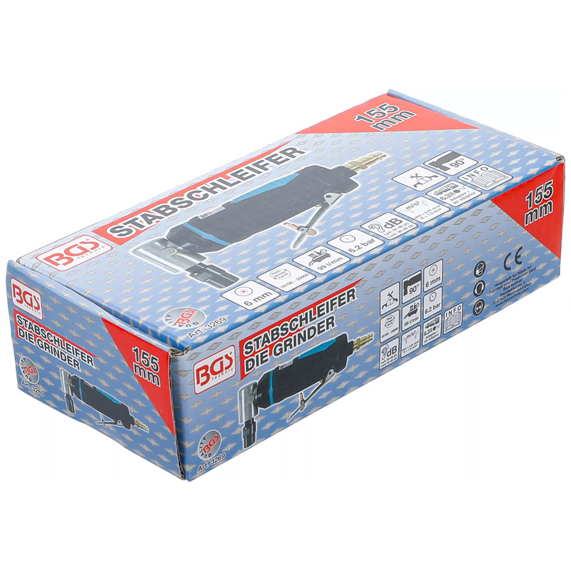 SLEFUITOR PNEUMATIC UNGHIULAR 90grade, 155 mm * BG-3269