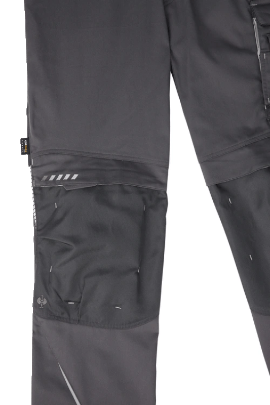 Pantaloni de lucru ergonomici Strauss, e.s.motion 2020, gri antracit/platina, marimea 38