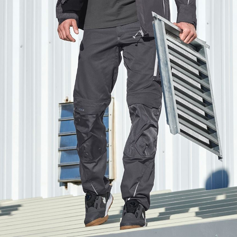 Pantaloni de lucru ergonomici Strauss, e.s.motion 2020, gri antracit/platina, marimea 38