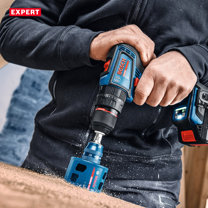 Masina de gaurit si insurubat cu percutie cu acumulatori 18V, 3x 4.0Ah BOSCH Profesional EXPERT L-BOXX, 65Nm, tip EXSB 18V-90 EXPERT