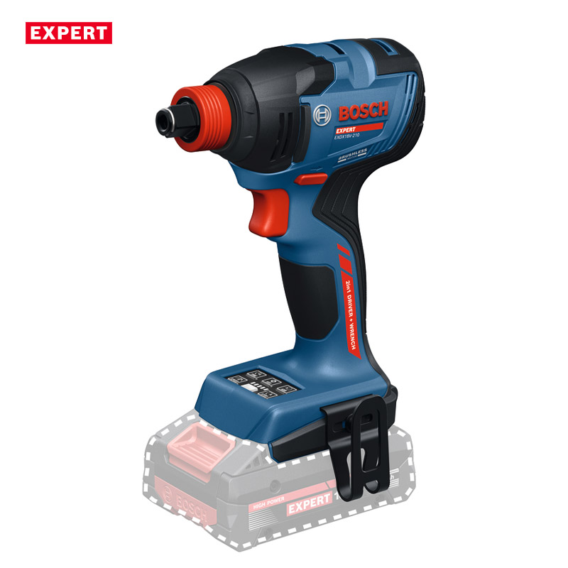 Masina de insurubat cu impact si acumulatori 18V, BOSCH Profesional EXPERT L-BOXX, patrat 1/2 + hex. 1/4