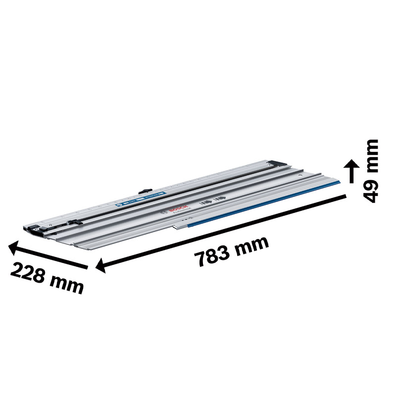 Sina de ghidare pentru taiere transversala pentru precizie si flexibilitate maxima FSN 440 X