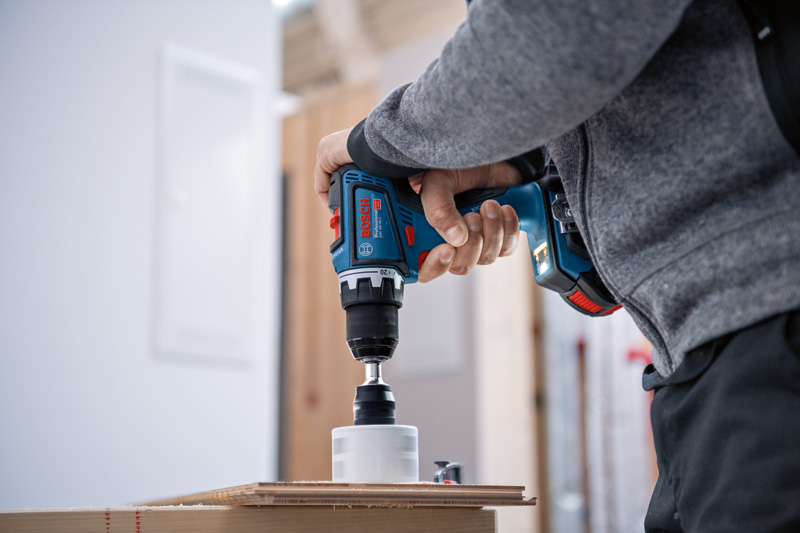 Masina de gaurit/insurubat 18V, 2x2.0Ah, Bosch GSR 18V-90 C