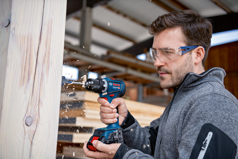 Masina de gaurit/insurubat 18V, 2x2.0Ah, Bosch GSR 18V-90 C