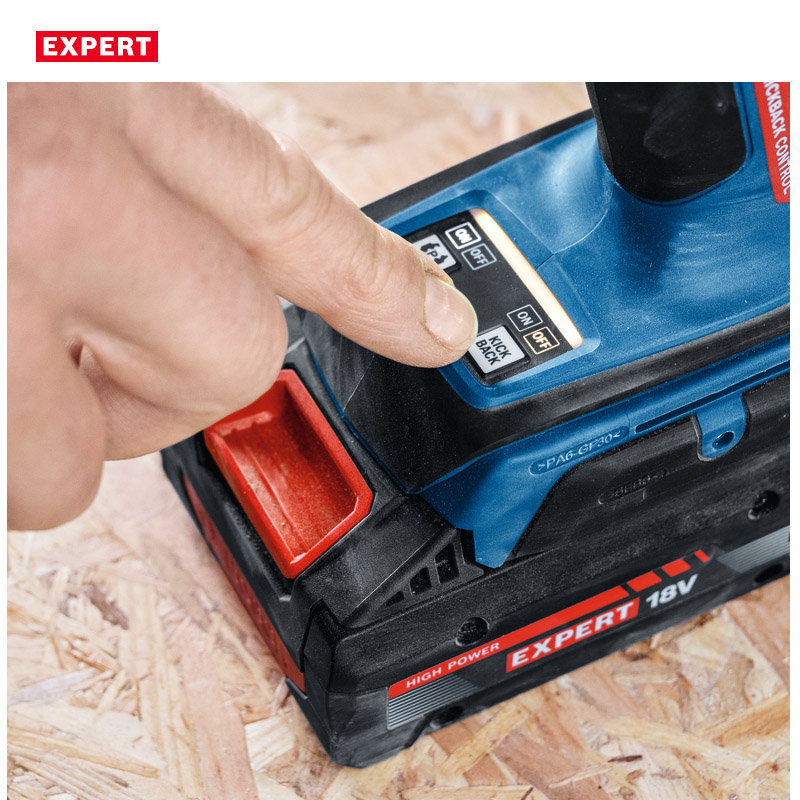 Masina de gaurit si insurubat cu acumulatori 18V 3x4.0Ah, BOSCH Profesional EXPERT L-BOXX, 65 Nm, tip EXSR 18V-90 EXPERT