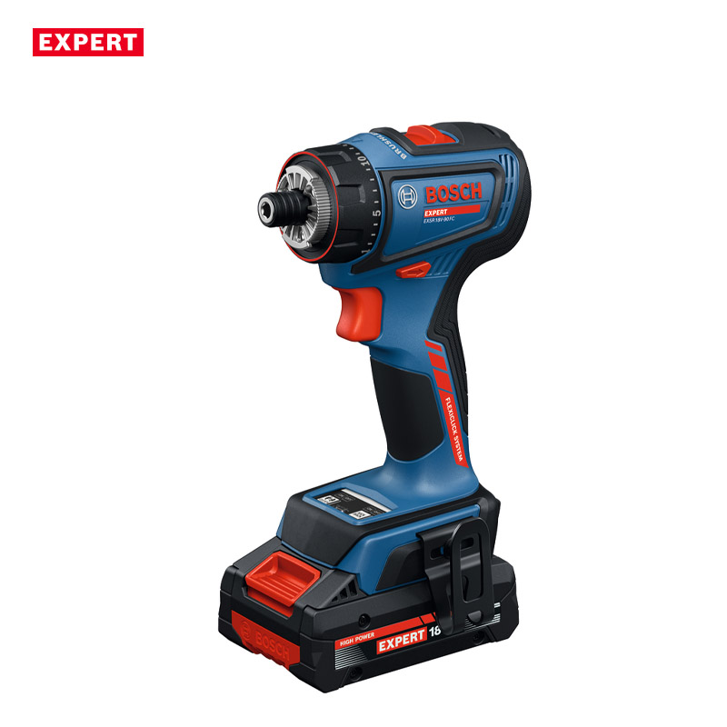 Masina de gaurit si insurubat cu acumulatori 18V 2x 4.0Ah, BOSCH Profesional EXPERT L-BOXX, 65 Nm, tip EXSR 18V-90FC EXPERT 6 in 1 cu sistem GFA 18-H+M (SOLO)