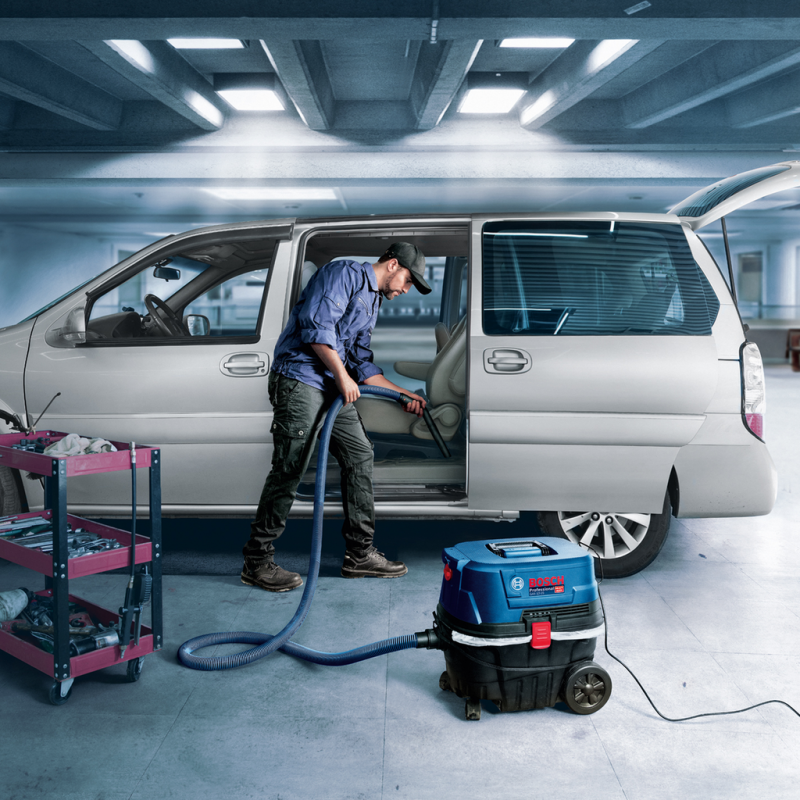 Aspirator uscat/umed BOSCH GAS 12-25 PL - 1350 W, 25 l