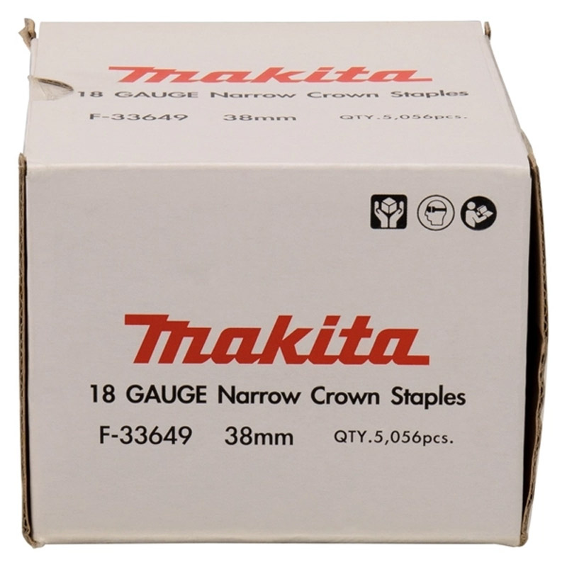 Set capse fara cap galvanizate, MAKITA, 6.3 x 38 mm, 5000 bucati
