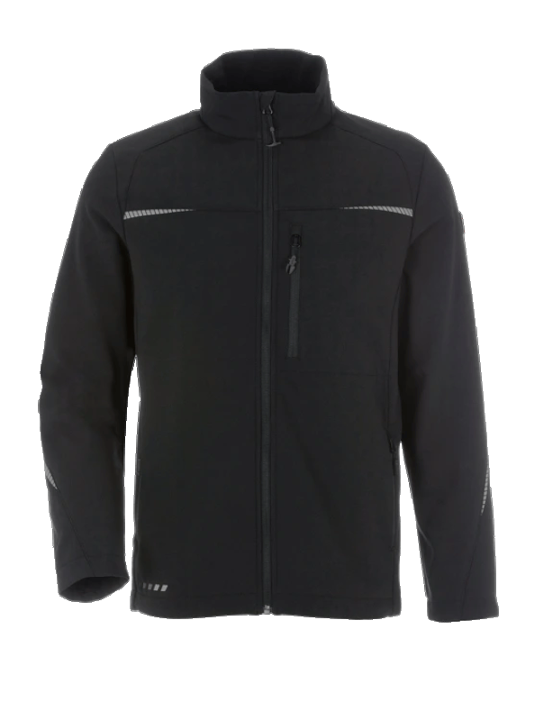 Geacă Softshell de lucru Strauss, e.s. motion 2020, negru, marimea L