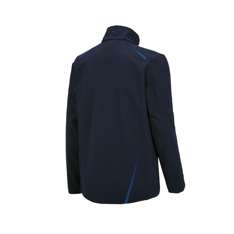 Geacă Softshell de lucru Strauss, e.s. motion 2020, albastru-inchis/albastru, marimea M