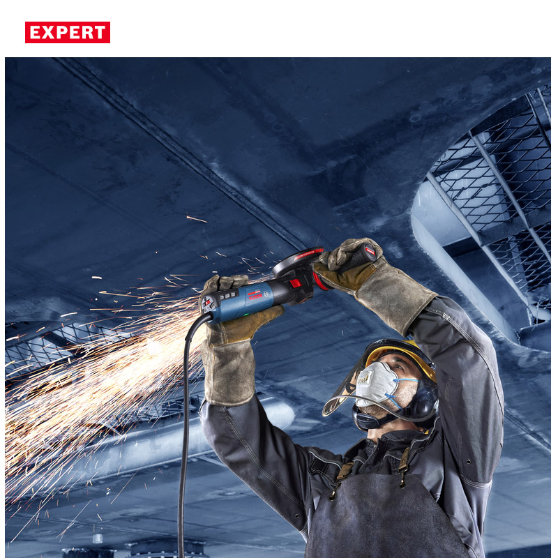 Polizor unghiular 2000 W BOSCH Profesional EXPERT, motor fara perii, 125 mm, tip EXWS20-125B EXPERT