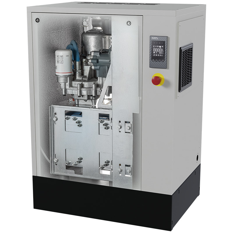 Compresor cu surub FIAC NEW SILVER VSD 20 cu invertor | 10 bar, 468-1677 l/min, 20CP - compresor industrial