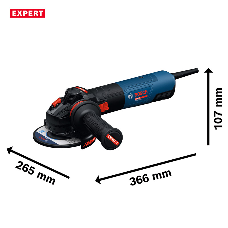 Polizor unghiular 2000 W BOSCH Profesional EXPERT cu variator, motor fara perii, 125 mm, tip EXWS20-125SB EXPERT