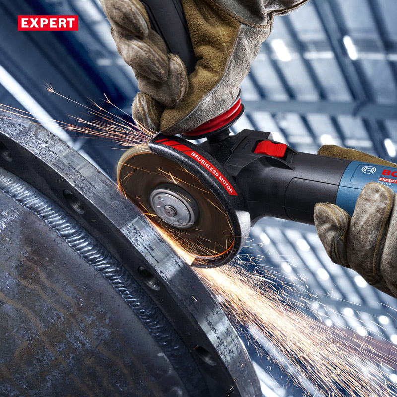 Polizor unghiular 2000 W BOSCH Profesional EXPERT cu variator, motor fara perii, 125 mm, tip EXWS20-125SB EXPERT