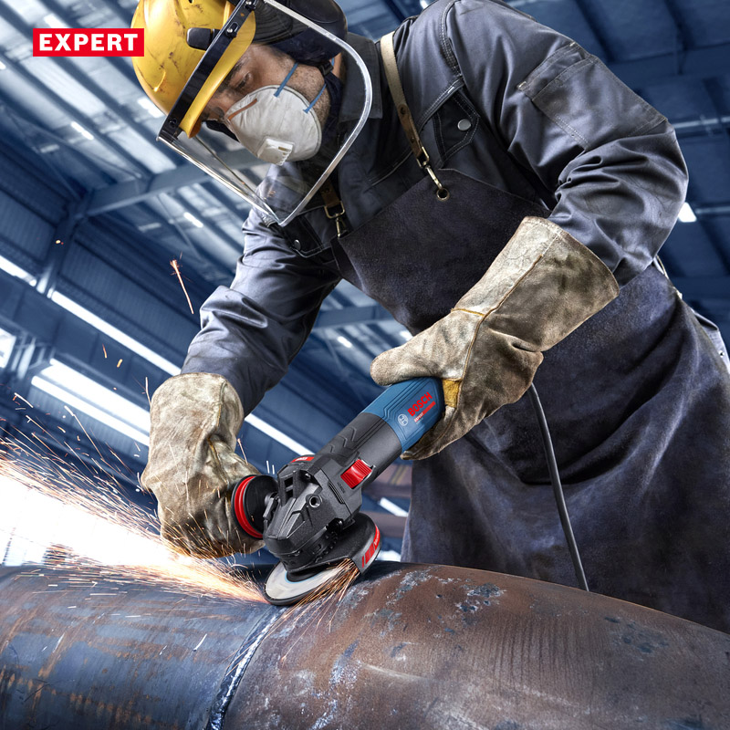 Polizor unghiular 2000 W BOSCH Profesional EXPERT cu variator, motor fara perii, 125 mm, tip EXWS20-125SB EXPERT