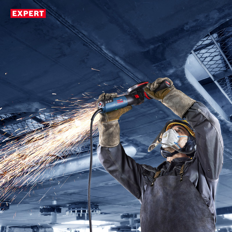 EXWS 20-125TSB EXPERT - POLIZOR UNGHIULAR MAX 2000W, DISC 125MM, BRUSHLESS, VARIATOR * 06017D5200