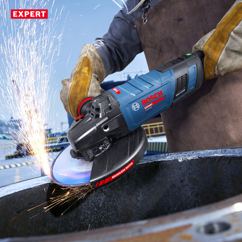 Polizor unghiular 2800 W BOSCH Profesional EXPERT, motor fara perii, 180-230 mm, tip EXWS 30-180B EXPERT