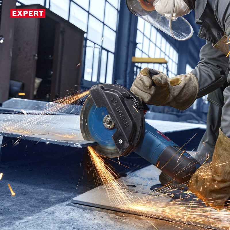 Polizor unghiular 2800 W BOSCH Profesional EXPERT, motor fara perii, 180-230 mm, tip EXWS 30-180B EXPERT