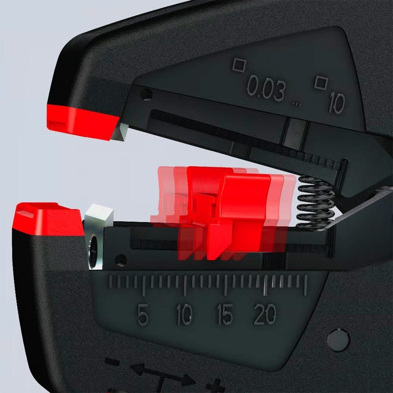 Cleste dezizolat 0,03 - 10,0 mm², 200 mm