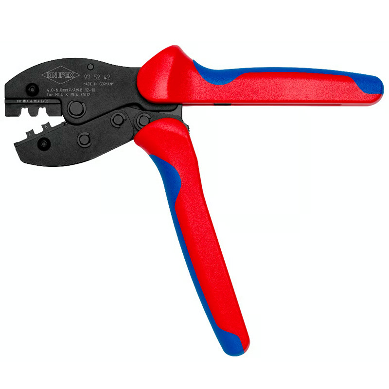 Set profesional de instalare fotovoltaica KNIPEX ErgoStrip® PV si PreciForce, pentru cabluri si conectori MC4®/MC4® Evo 2, 4.0 / 6.0 mm²