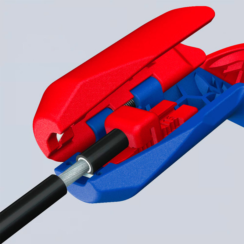 Set profesional de instalare fotovoltaica KNIPEX ErgoStrip® PV si PreciForce, pentru cabluri si conectori MC4®/MC4® Evo 2, 4.0 / 6.0 mm²