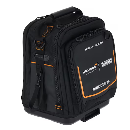 Rucsac pentru scule, DeWALT McLaren F1 Team 1/2 TOUGHSYSTEM, 300x390x300 mm