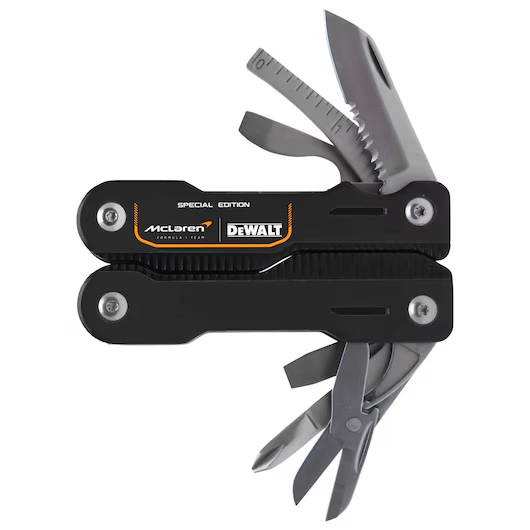 Unealta multifunctionala pliabila 16 in 1 DEWALT x McLaren F1 Team, tip DWHT71844-9