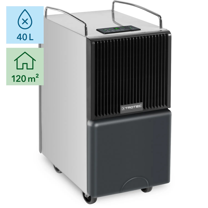 Dezumidificator pentru casa si birou, 40l/24h, Trotec, TTK122E cu sistem de dezghetare cu gaz fierbinte