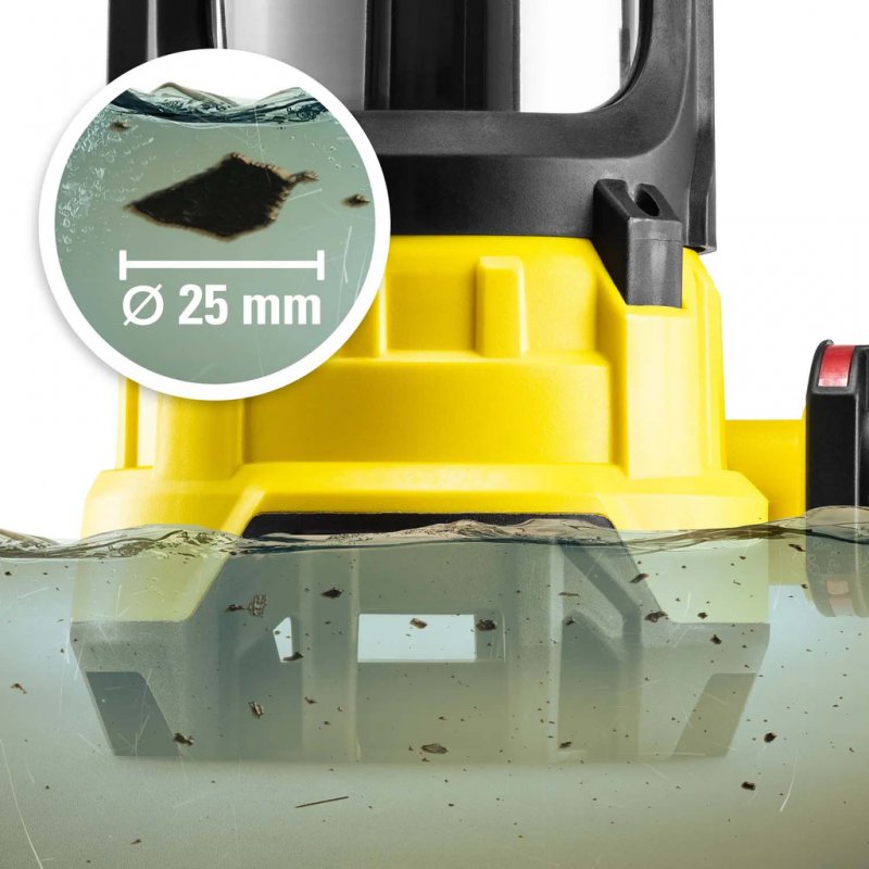 Pompa submersibila de drenaj pentru apa murdara 1100W, 20000 L/h, TROTEC TWP 11000 ES