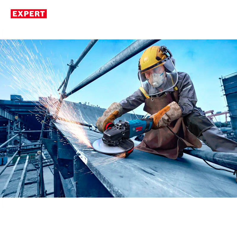 Polizor unghiular 2800 W BOSCH EXPERT EXWS 30-230PB, motor fara perii, 230 mm  (cu sistem PROtection switch tip „dead man” intergrat)