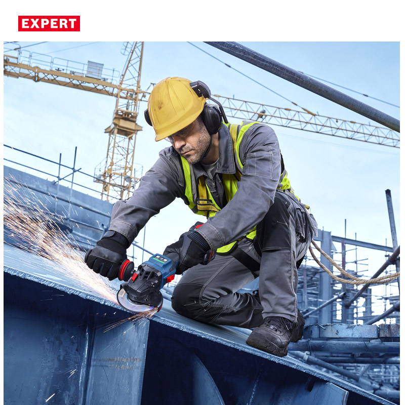 Polizor unghiular cu acumulatori 18V BOSCH BITURBO Profesional EXPERT L-BOXX, 125 mm X-LOCK, tip EXWS 18V-15S EXPERT SOLO