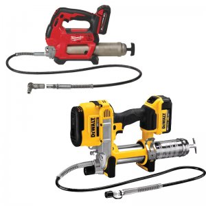 Pistoale pentru gresat / lubrefiat cu acumulatori