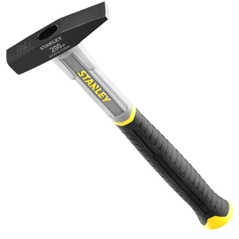 Ciocan cu maner din fibra de sticla, 200 g