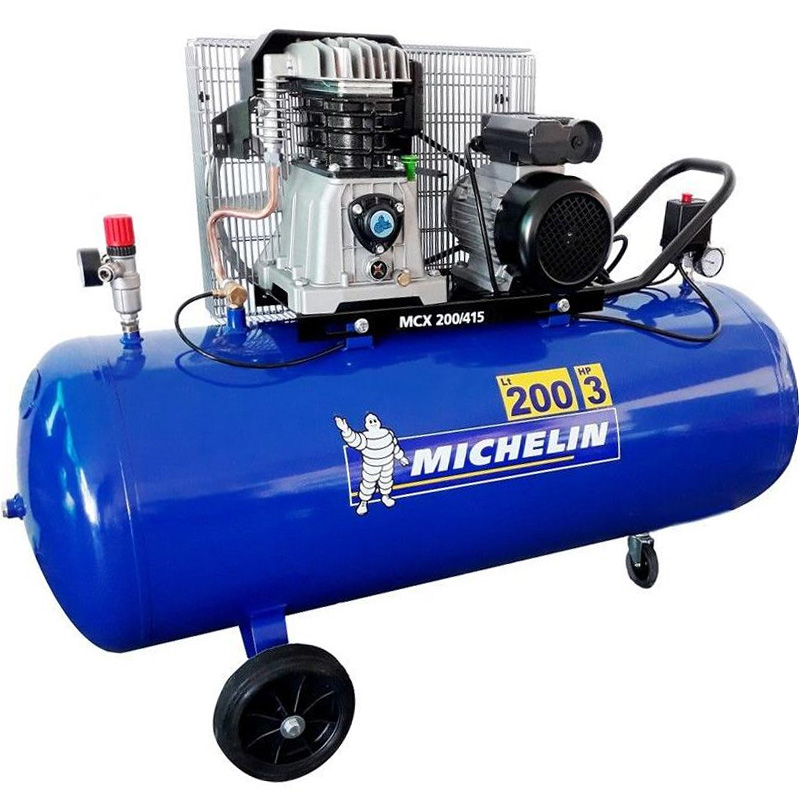 Compresor monofazat profesional, 200l, 400l/min, MICHELIN MCX200/415MC