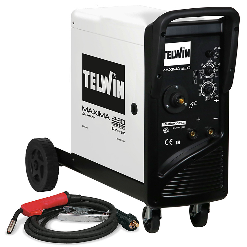 Aparat de sudura multiproces MIG/MAG Telwin MAXIMA 230 SYNERGIC