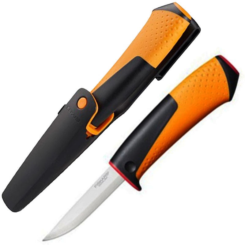 Cutitul mesterului cu ascutitor, 219 mm, Fiskars