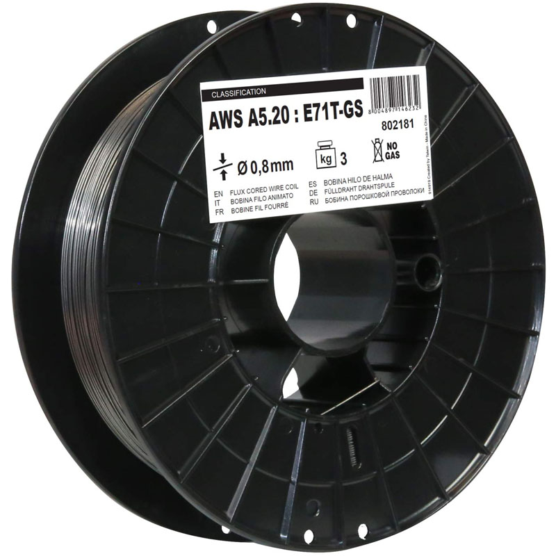 Sarma sudura tubulara (flux) 0.8mm, 3 kg Telwin