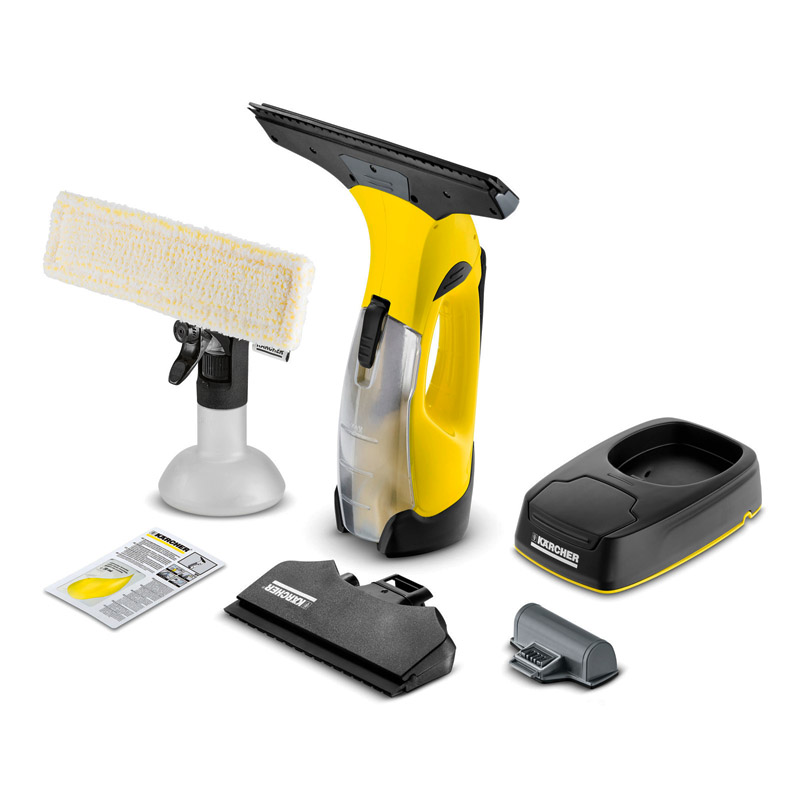 Curatitor de ferestre Karcher, tip WV 5 Premium Non Stop Cleaning (NSC) Kit, acumulator interschimbabil