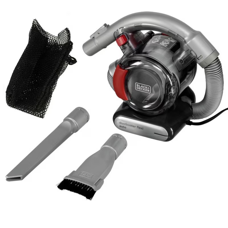 Aspirator pentru masina Black&Decker DUSTBUSTER FLEXI 12V-DC cu accesorii
