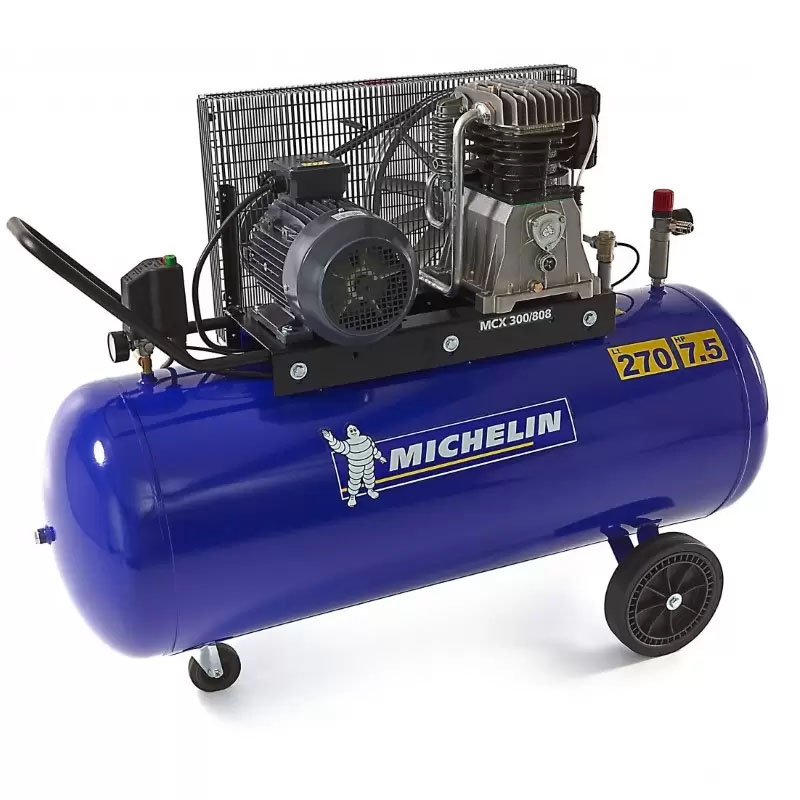 Compresor trifazat profesional, stationar, 270l, 800l/min, MICHELIN MCX300/808