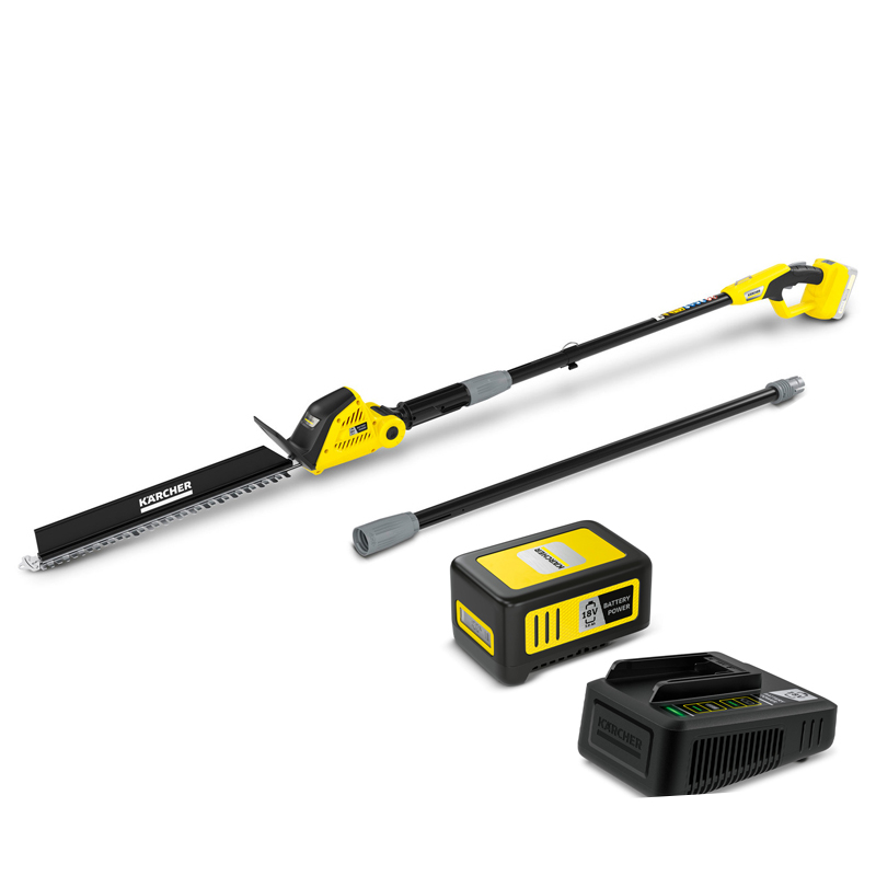 Foarfeca de tuns gard viu cu acumulatori 18V, 5.0Ah, telescopica, Karcher, tip PHG 18-45