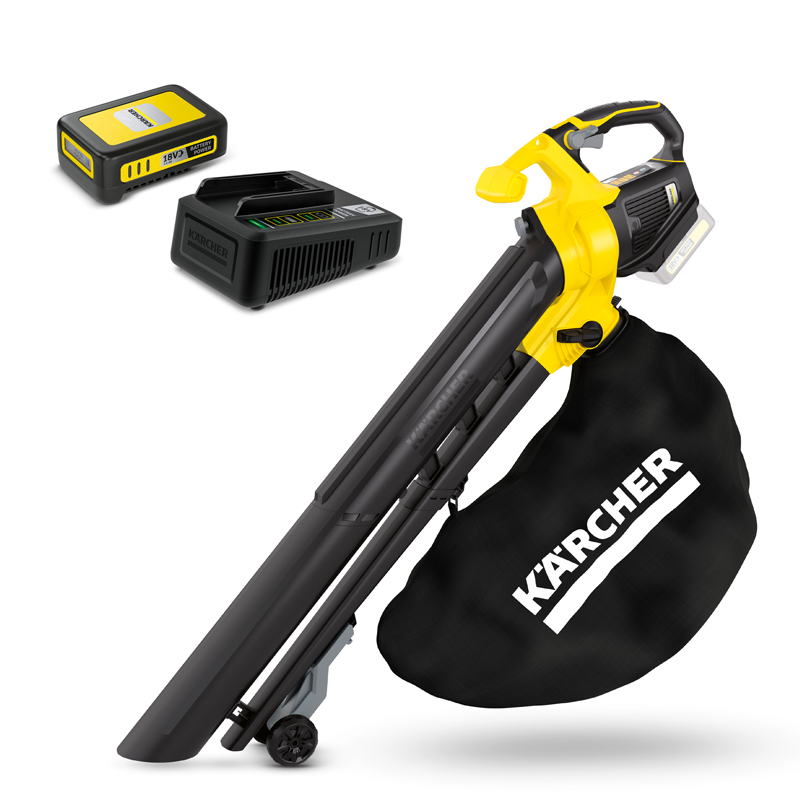 Aspirator cu suflanta compatibil cu acumulatori 18V, 2.5Ah, Karcher, tip  BLV18-200