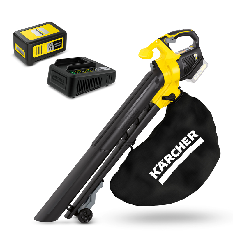 Aspirator cu suflanta compatibil cu acumulatori 18V, 5.0Ah, Karcher, tip BLV18-200