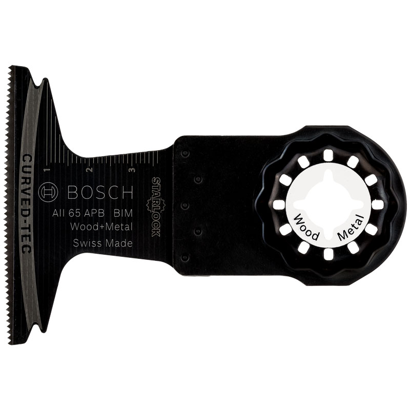 Lama (panza) pentru masini multifunctionale (fierastraie electrice), 65x40 mm, tip Starlock BIM AII 65 APB