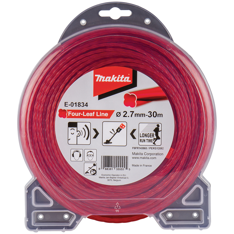 Fir in forma de trifoi pentru motocoase, 2.7 mm x 30 m