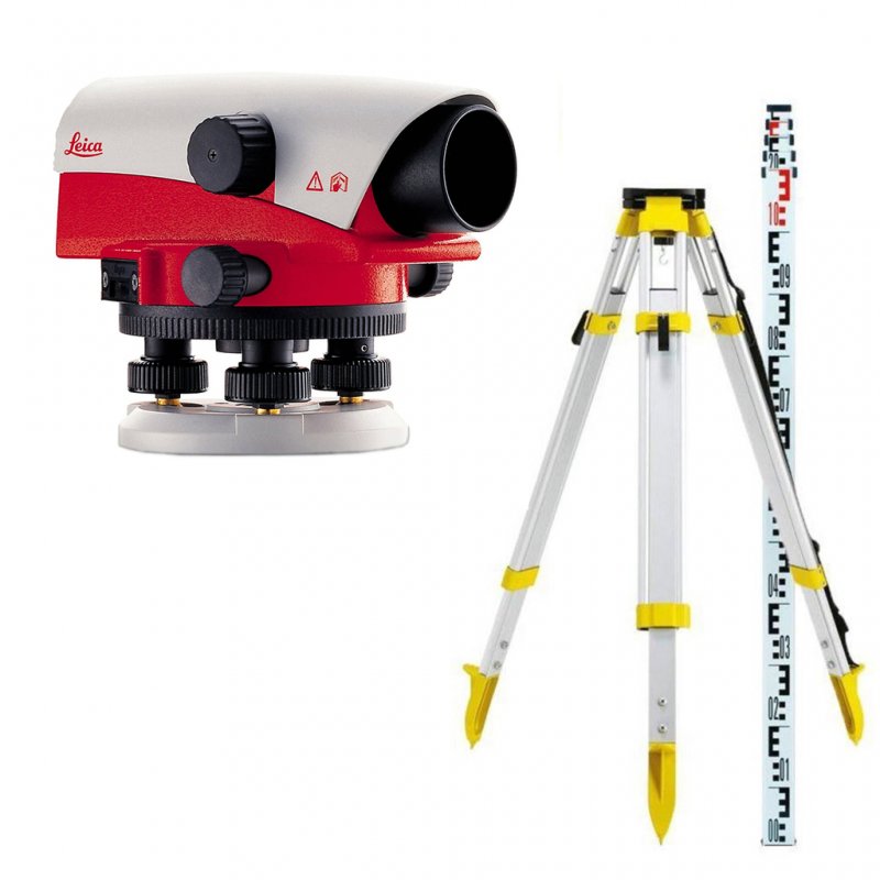 Nivela optica Leica, tip NA720 cu trepied GST103 si mira CLR 102