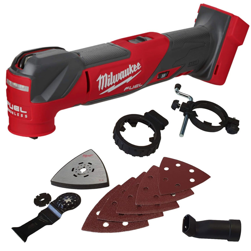 Unealta multifunctionala oscilanta cu motor fara perii in cutie plastic HD, SOLO, M18FMT-0X